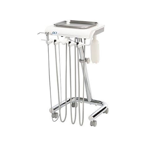 DCI Series 4 Manual Control Cart for 2 Handpieces with Premium Vacuum Package